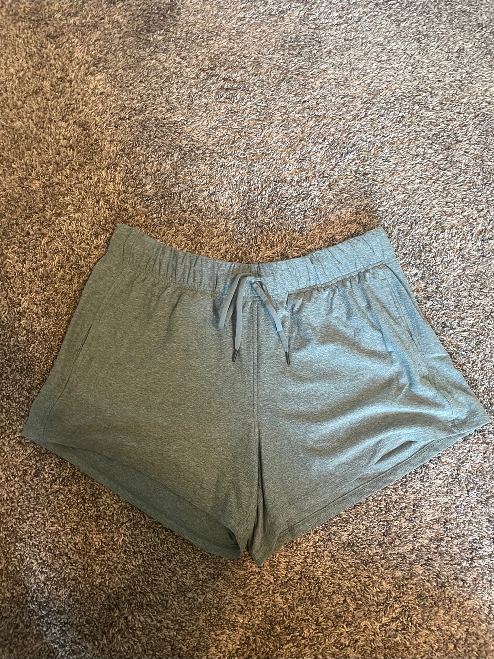 Athletic Works Women's Drawstring Athletic Shorts - Gray